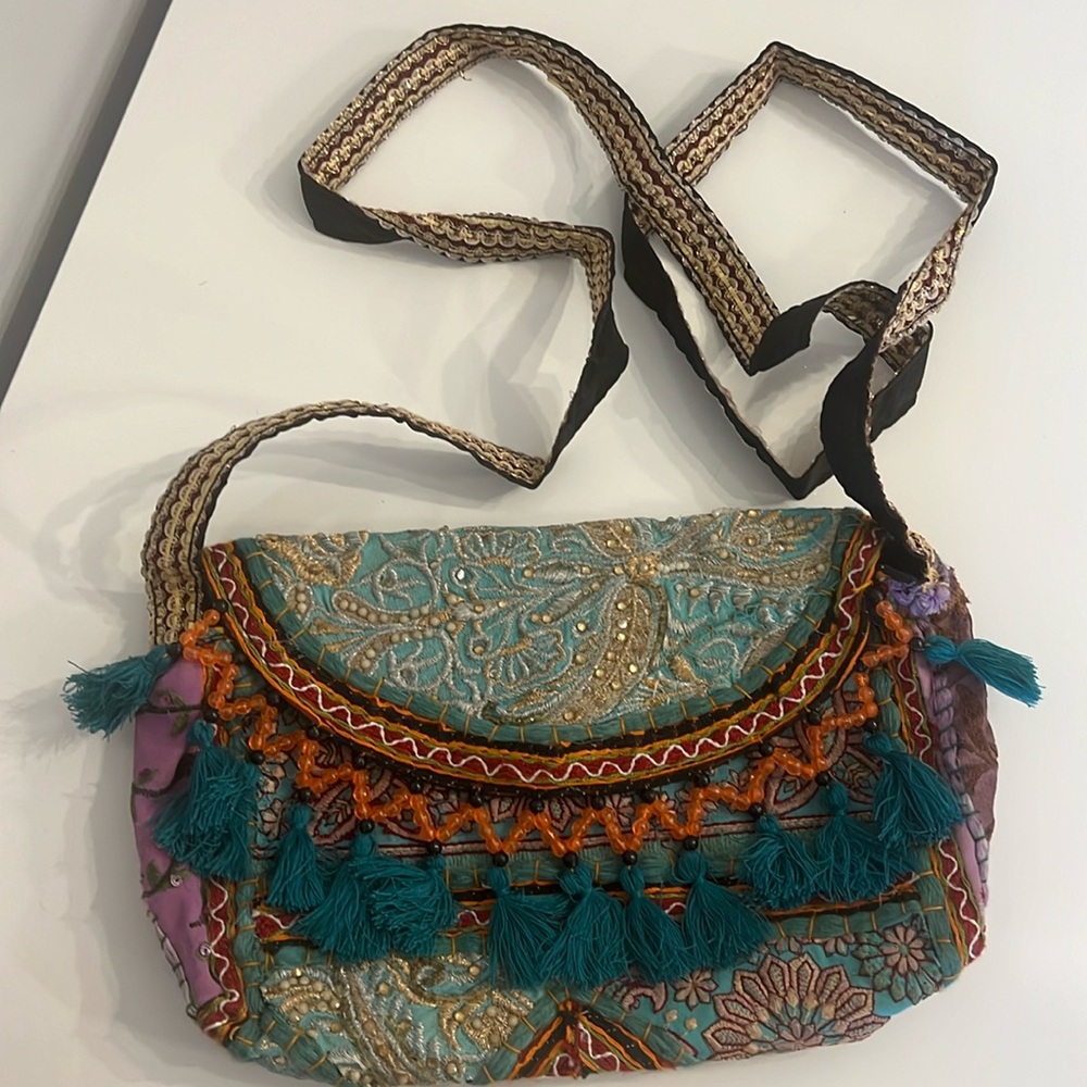 Gypsy style clutch purse